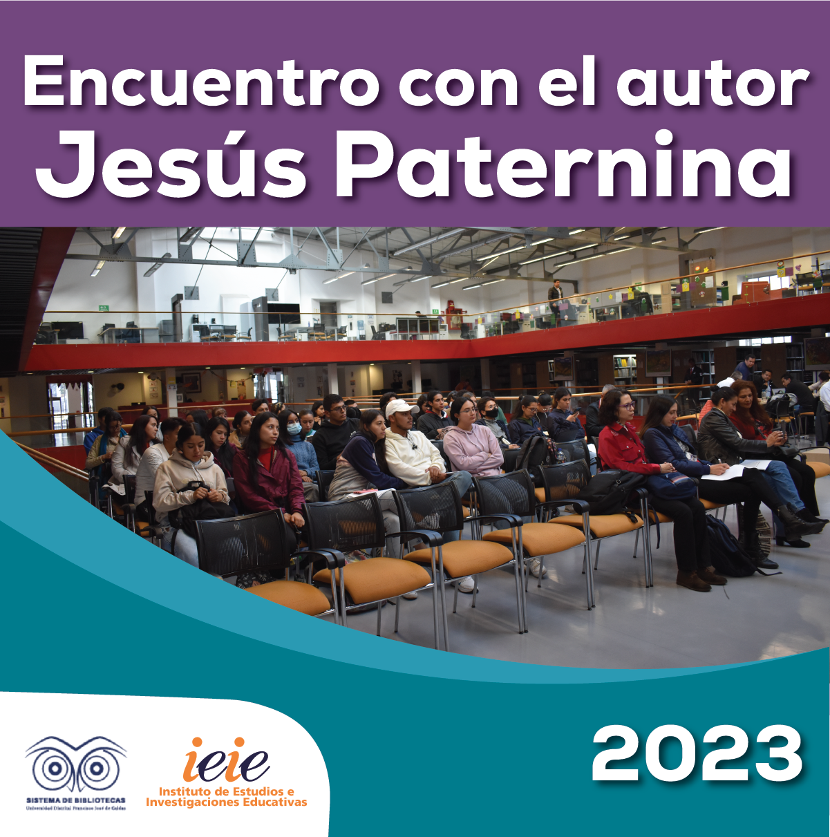 Imagen publicación Encuentro con el autor Jesús Paternina