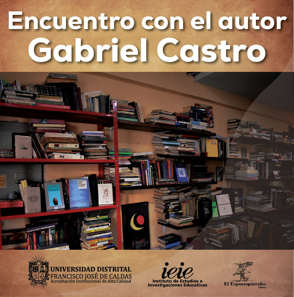 Imagen publicación Encuentro con el autor Gabriel Castro