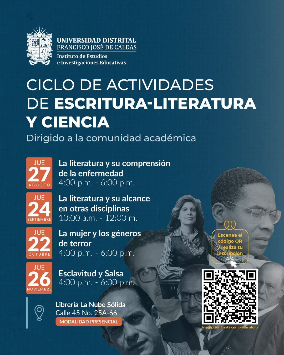 publicación Ciclo de actividades de escritura-literatura y ciencia