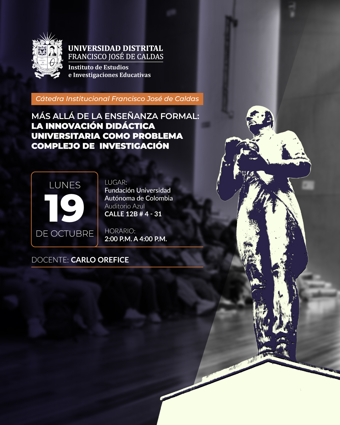publicación Cátedra Institucional Francisco José de Caldas